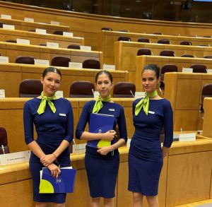 Recepción en eventos institucionales en el Senado